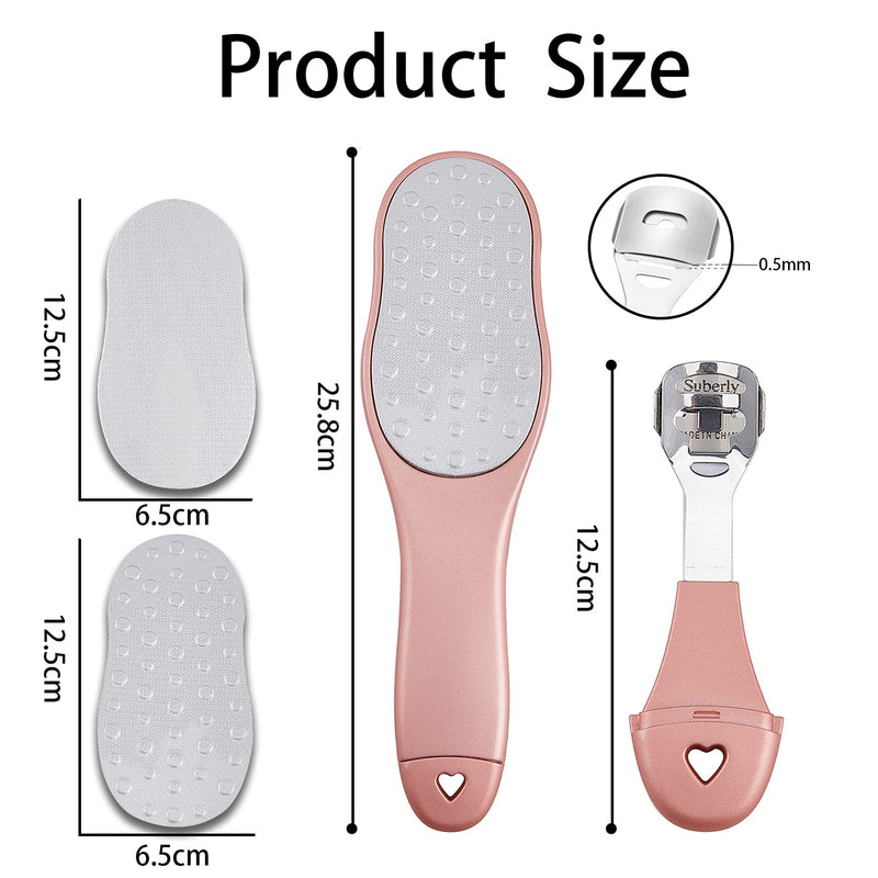 NICENEEDED Nano Foot File Callus Remover, Double-Sided Colossal Foot Rasp for Women & Men Dead Skin Remover Foot Care Tool - NewNest Australia