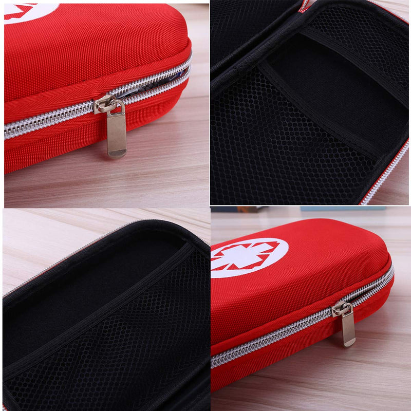 Lifesport First Aid Kit, First Aid Kit, Emergency Bag, Medical Bag, Small, Compact, Perfect Design For Home, Car, Camping, Hunting, Travel, Nature And Sports (Red) - NewNest Australia