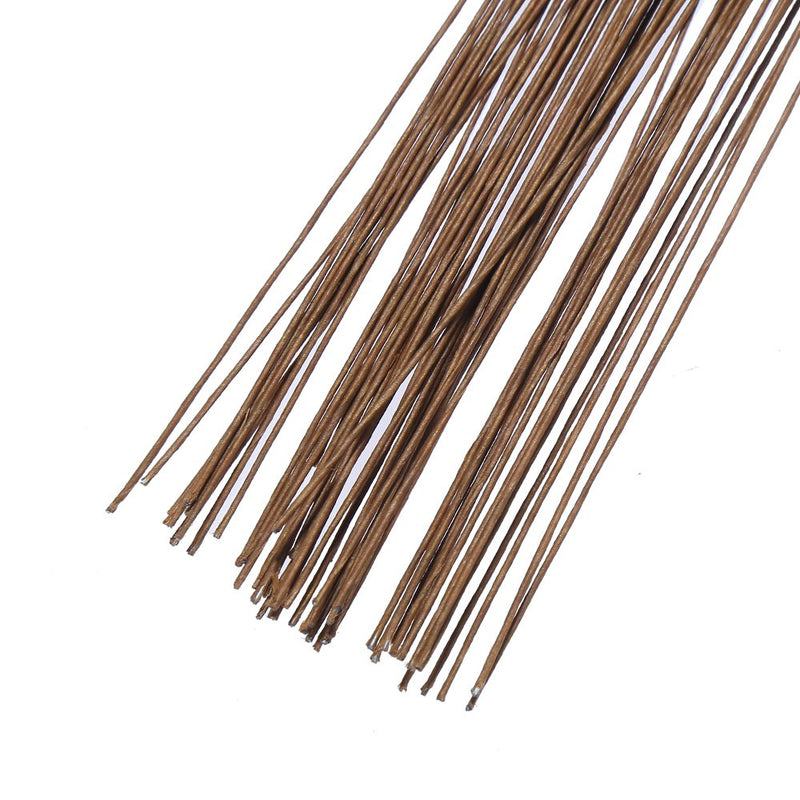Decora 24 Gauge Brown Floral Wire 16 inch,50/Package - NewNest Australia