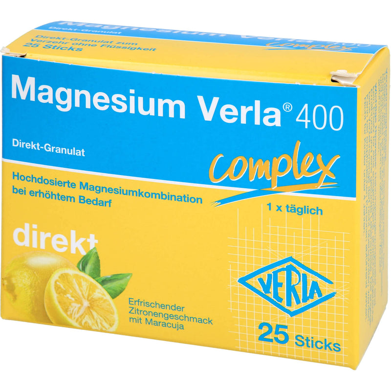 Magnesium Verla 400 direct granules, 25 pieces - NewNest Australia