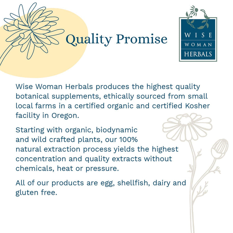 Wise Woman Herbals – Hawthorn Berry Extract Liquid - Extra Strength 4:1 Extract - Alcohol-Free - for Cardiovascular Health and Heart Function - 2 oz 2 Fl Oz (Pack of 1) - NewNest Australia