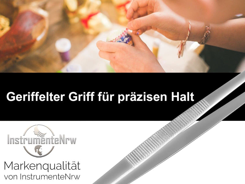 Professional tweezers straight 10.5 cm to 60 cm SELECTION, with internal teeth NEW (35 cm) 35 cm - NewNest Australia