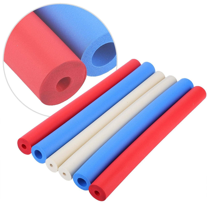 Foam Tubing for Handle Grip, 6pcs Utensil Padding Grips for Toothbrush, Pens, Slip Resistant Foam Noodle Tubes Grip Pipe Tool, Non-Slip Utensil Handles Cutlery Gripping Tool for Disabled, Elderly - NewNest Australia