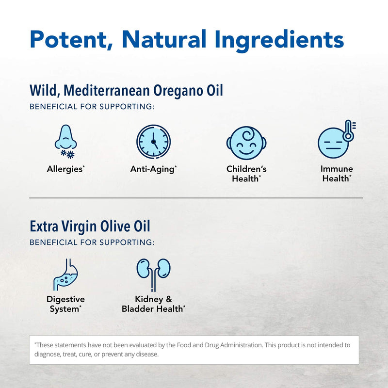 North American Herb & Spice Super Strength Oreganol P73 - 1 fl. oz. - Immune System Support - Certified Organic, Wild Oregano - 285% More Potent Than Regular Strength - Non-GMO - 194 Servings - NewNest Australia