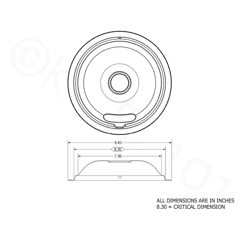 KITCHEN BASICS 101 316048413 and 316048414 Replacement Chrome Drip Pans for Frigidaire Kenmore - Includes 2 6-Inch and 2 8-Inch Pans, 4 Pack - NewNest Australia