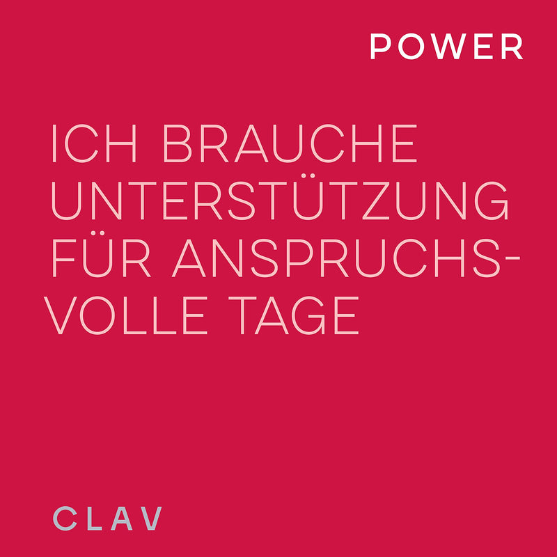 CLAV® Power - Hormone Balance - Lady's Mantle + Yam Root + Siberian Rhubarb + Chasteberry High Dose - Vitamins for Women - 120 PMS Capsules - Vegan 1 - NewNest Australia