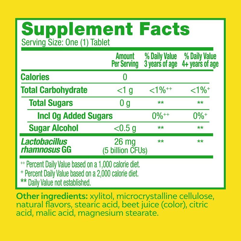Culturelle Kids Chewable Daily Probiotic for Kids - Natural Berry - Supports Immune, Digestive, and Oral Health - For Age 3+ - Gluten, Dairy, Soy-Free - 30 count 30 Count Chewables - NewNest Australia