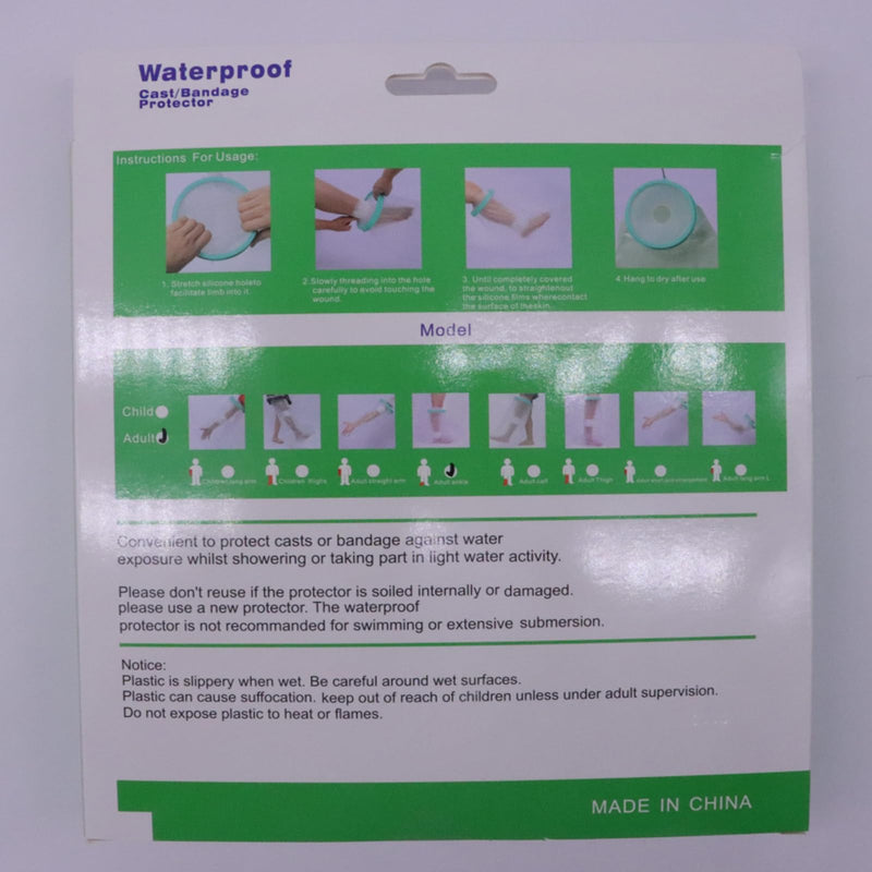 yeloumiss Cast Protection Waterproof Hand Adult Bandage Protection Reusable Shower Cover Hand Protection for Hand, Wrist, Fingers to Keep Casts and Bandages Dry - NewNest Australia