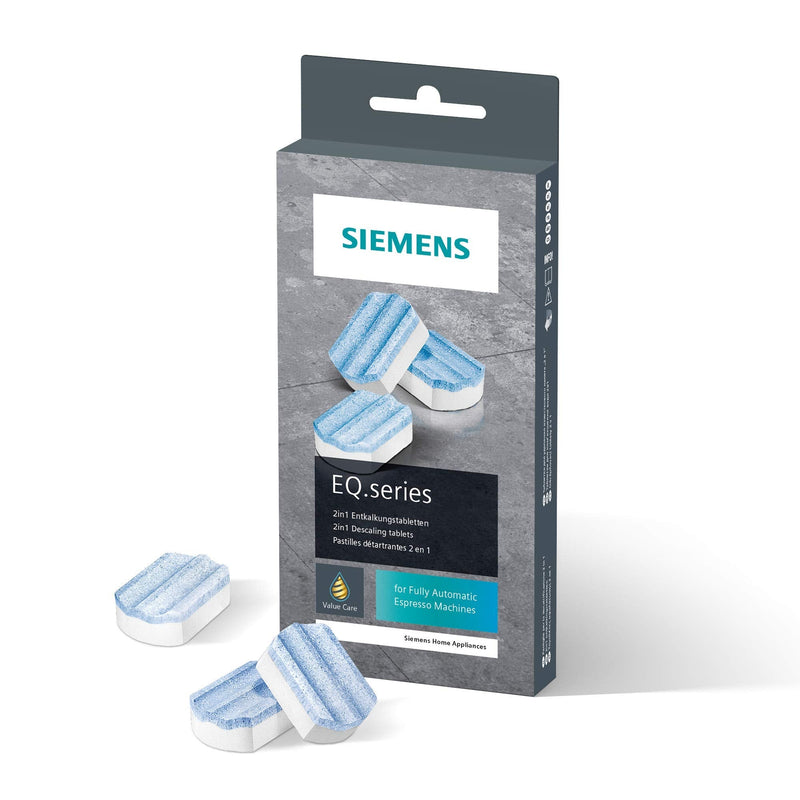 Siemens Descaling Tablets, Improved formula TZ80002A, White - NewNest Australia