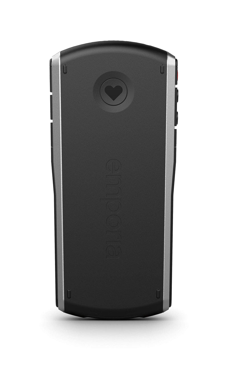 emporiaSIMPLICITY | Senior cell phone | Button cell phone without a contract | Mobile phone with emergency call button | 2 inch display | Black With 4G - NewNest Australia