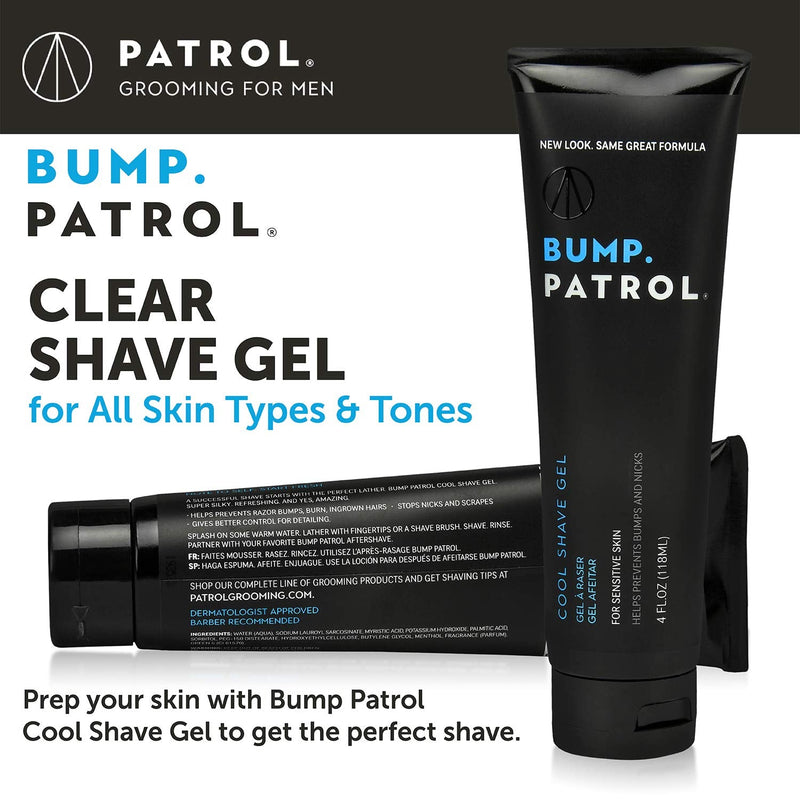 Bump Patrol Cool Shave Gel, 118 ml tube (Sensitive) 113ml - NewNest Australia
