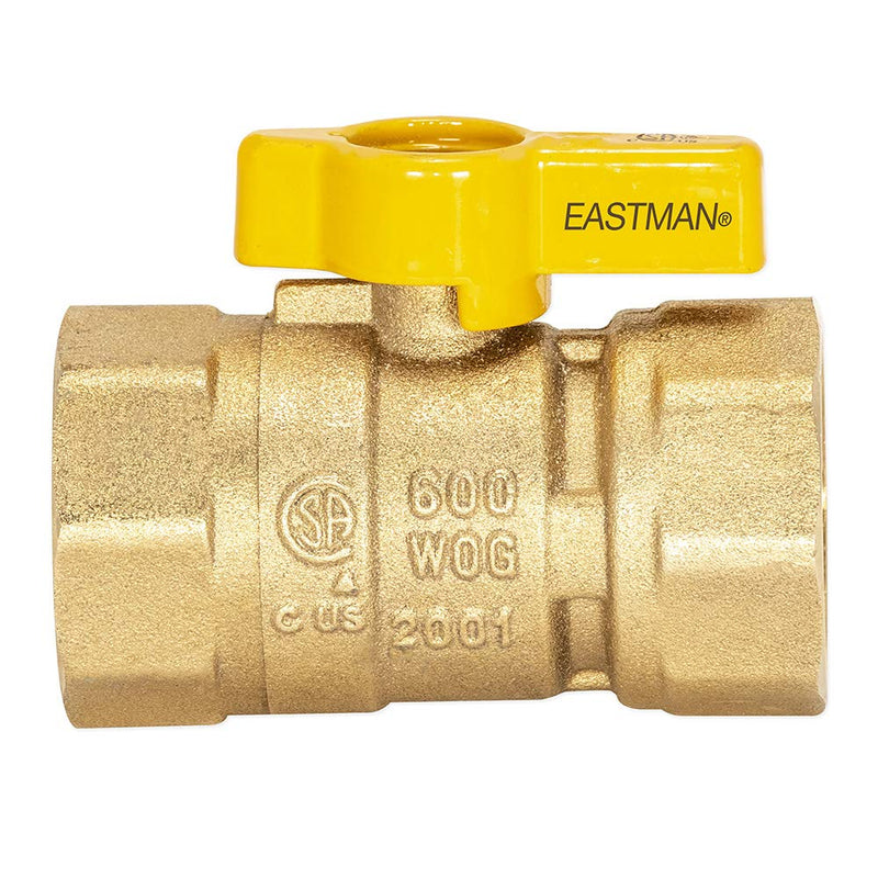 EZ-FLO 60013 Brass Gas Ball Valve with 1/4-Turn Handle, 1" FIP - NewNest Australia