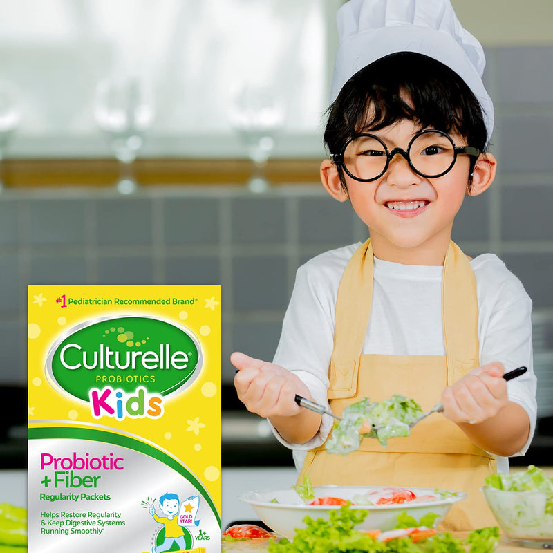 Culturelle Kids Regularity Probiotic & Fiber | Helps Restore Regularity & Keeps Kids' Digestive Systems Running Smoothly* | 24 Single Packets 24 Count (Pack of 1) - NewNest Australia