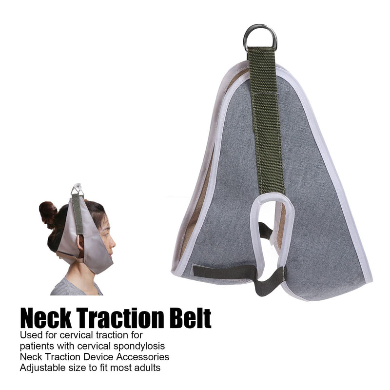 Cervical Traction Device, Soft Adjustable Neck Hammock Cervical Traction Belt Neck Stretcher with Hook for Physical Therapy Helps Neck Pain - NewNest Australia