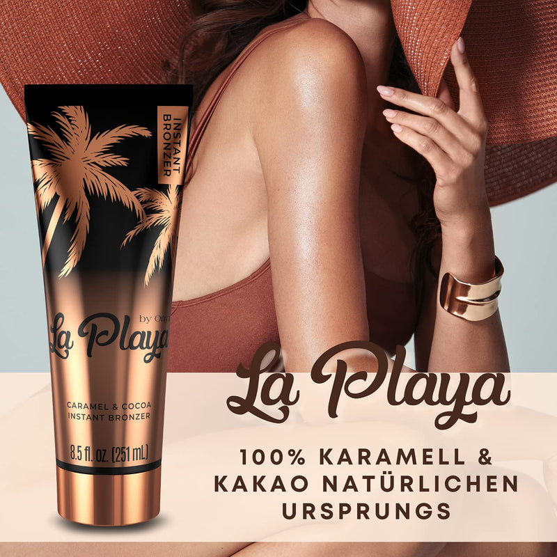 Onyx La Playa - Instant Browning Lotion | Sunless Tanner | Natural Caramel & Cocoa Based Tinted Body Moisturizer I Use Every Day For Glowing Skin - NewNest Australia