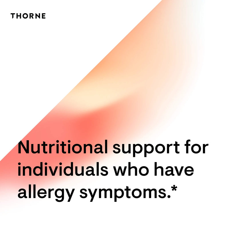 Thorne Research - Quercetin Phytosome - Exclusive Phytosome Complex for Antioxidant and Allergy Support - 60 Capsules - NewNest Australia