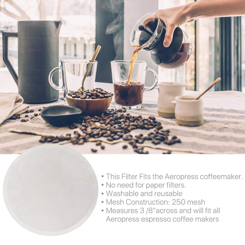 Solid Reusable Stainless Steel Coffee Maker Filter Pro Home for AeroPress Coffee Maker (Type B) Type B - NewNest Australia