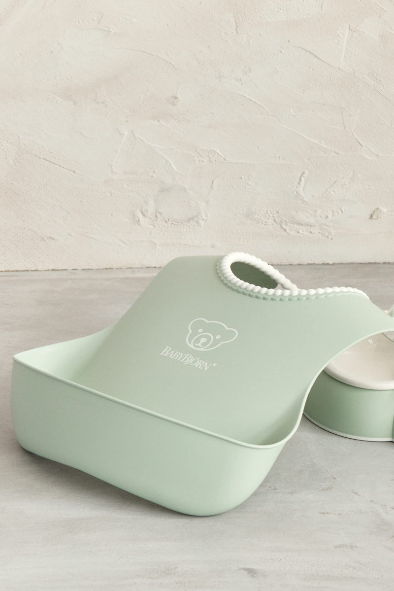 BabyBjörn bib, pale green, pack of 1 - NewNest Australia