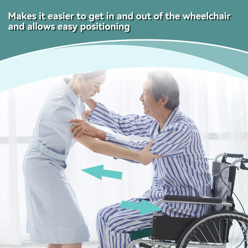Patients with Sliding Sheet, Reusable Patient with Patients Covering Patient with Positioning Caregivers for Bedridden Elderly, 110 x 68 cm - NewNest Australia