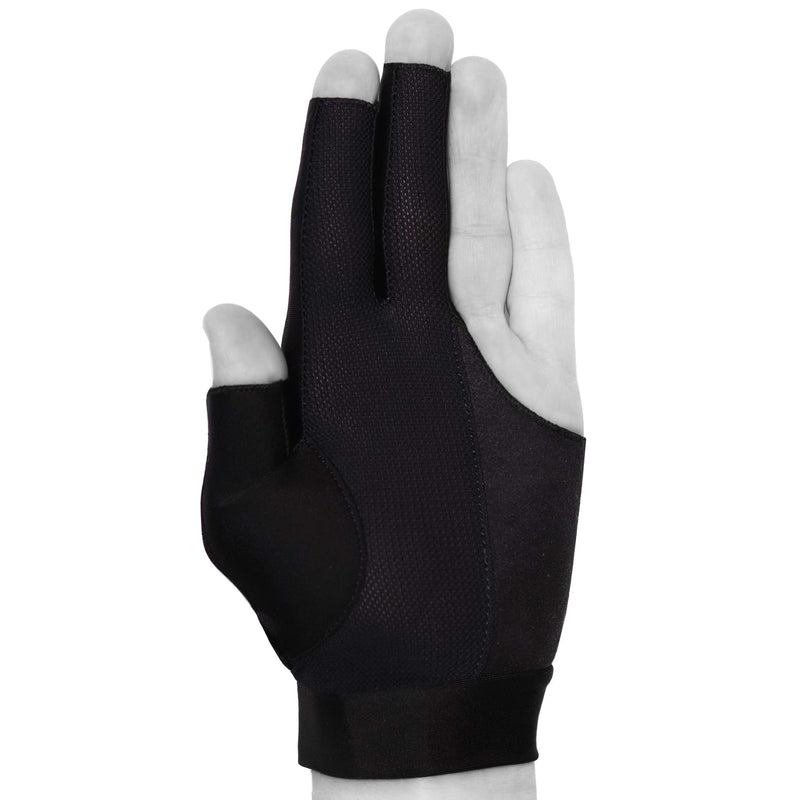 Tiger-X Billiard Glove - Black - for Left Hand by Tiger Products Medium - NewNest Australia