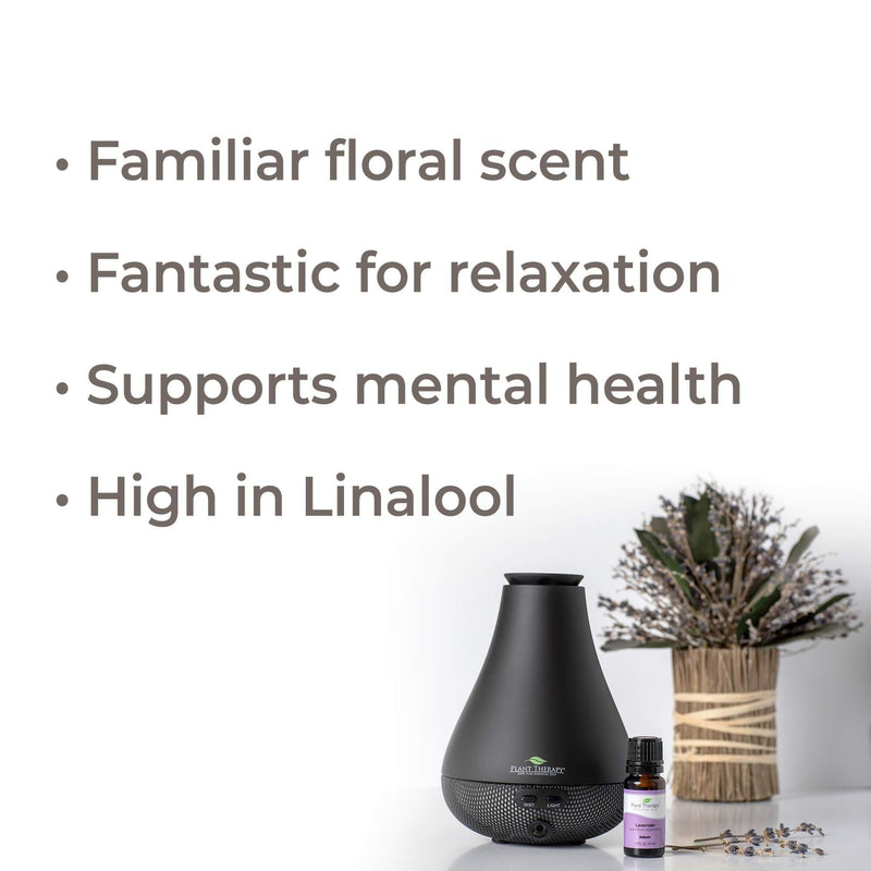 Plant Therapy Lavender Essential Oil 100% Pure, Undiluted, Therapeutic Grade 10 mL (1/3 oz) 0.34 Fl Oz (Pack of 1) - NewNest Australia