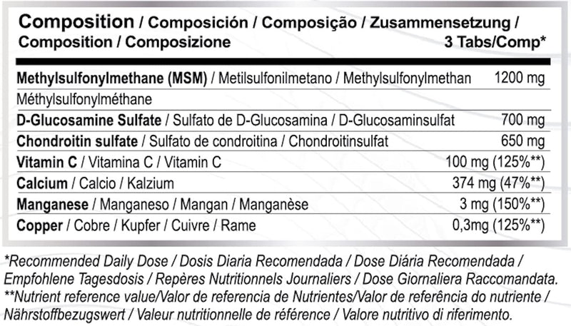 Glucosamine Chondroitin Msm - Joint Flex - 120 Tablets - Chondroitin Glucosamine - Glucosamine - Chondroitin Glucosamine - Glucosamine Chondroitin Msm - Glucosamine - Glucosamine Sulphate - NewNest Australia