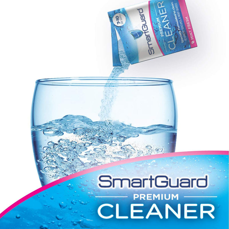 SmartGuard Elite Dental Guard (2 Guards) + Storage Case & 2 Months of Cleaning Crystals – TMJ Dentist Designed Night Guard for Clenching & Grinding. Made in USA - NewNest Australia