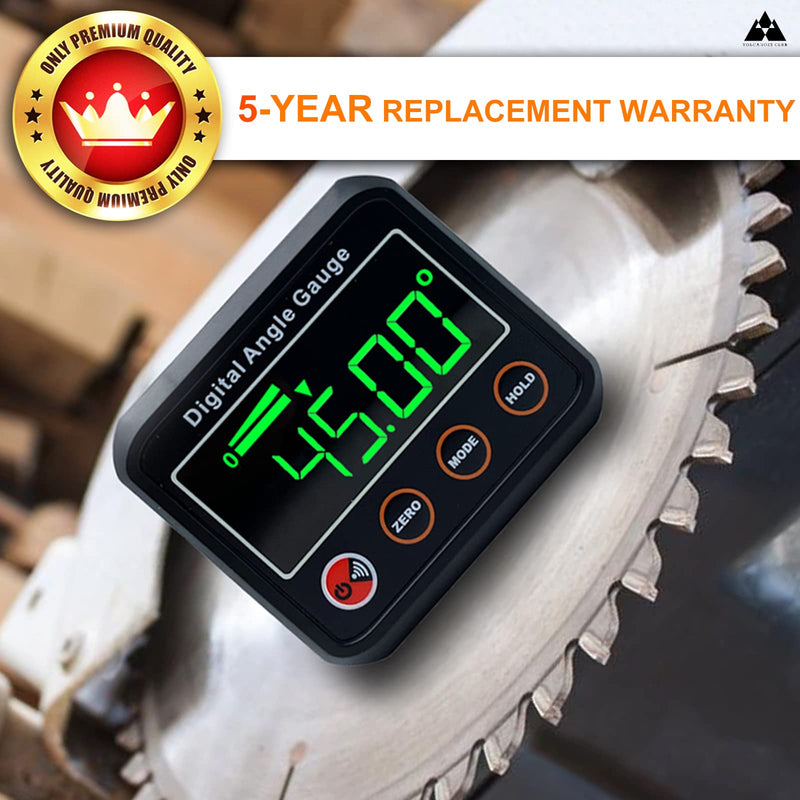 VOLCANOES CLUB Digital Angle Finder - Angle Gauge Level Box - Level Pr ...