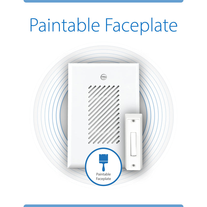 NICOR EDC1120WH1 EDC Electronic Door Chime Kit, White - NewNest Australia