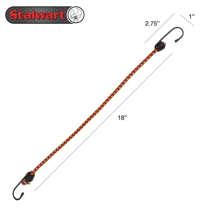 Stalwart 18" Bungee Cords - 10 Pack 18" - NewNest Australia