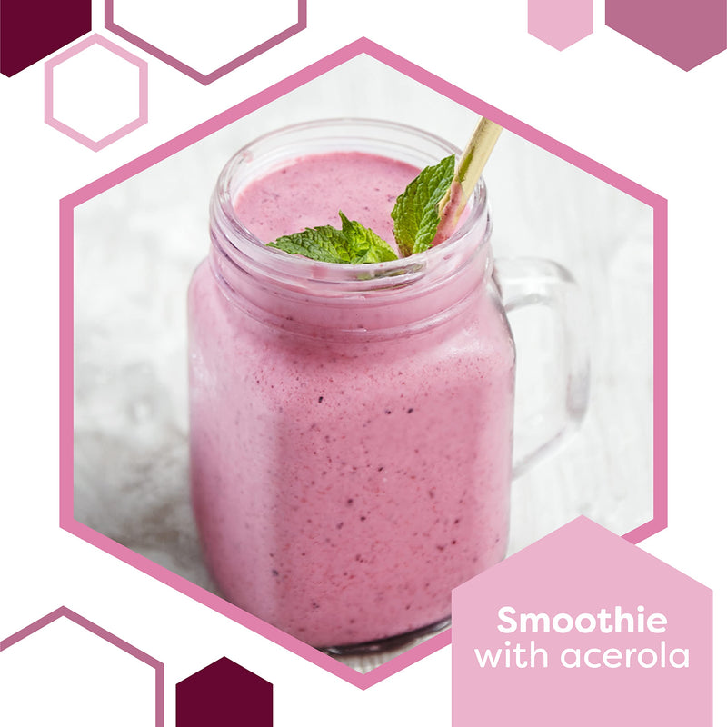 ERBOTECH, Acerola Powder 100g Pack Natural Source of Vitamin C with Antioxidant Properties Vegan - NewNest Australia