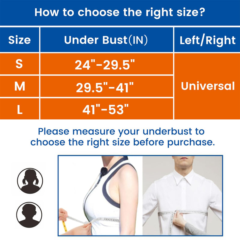 Willcom Arm Sling Shoulder Injury Immobilizer, Medical Sling with Waist Strap for Men and Women, Support Brace for Rotator Cuff Torn Hand Wrist Elbow Clavicle Post-Surgery Gifts (Medium) M - NewNest Australia
