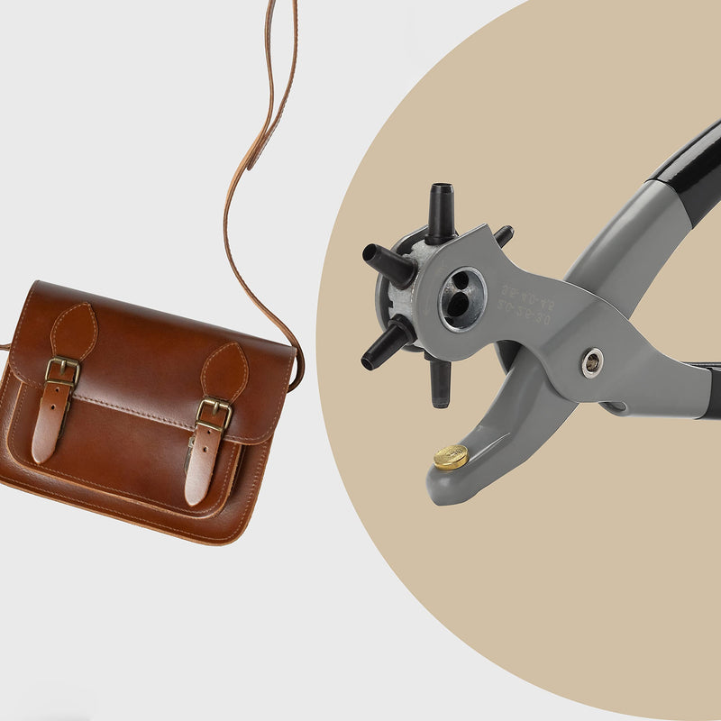 UNCO- Leather Hole Punch Tool, Multi Hole Sizes, Belt Hole Puncher, Leather Punch Tool, Leather Hole Punch for Belts, Leather Hole Puncher, Belt Puncher for Leather, Leather Punch Tool for Belts. - NewNest Australia