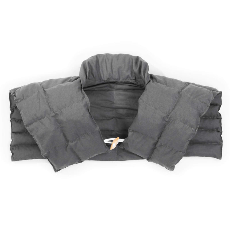 Amilian cherry stone pillow neck shoulder cherry stone pillow large neck heat pillow cherry stone pillow microwave neck warmer neck pillow grain pillow heat compress heat pillow neck shoulder dark gray - NewNest Australia
