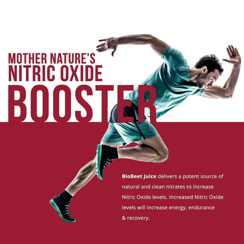 BioBeet® Max Strength Beet Root Juice Powder – 20:1 Concentrate, Each Serving Derived from 60,000 mg Organic Beetroot - Cold-Pressed, USA Grown – Nitric Oxide, Circulation Support – 50 Servings - NewNest Australia