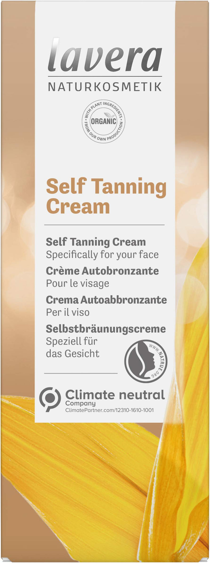 lavera Self Tanning Cream • Sun Care • Natural Cosmetics • vegan • certified • 50ml - NewNest Australia