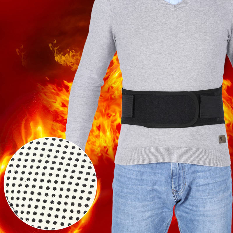 Tourmaline And Magnetic Field Therapy Belt Belt Heat New Tourmaline Self-Heating Magnetic Field Therapy Back Neck Shoulder Black Waist Protection Belt Lumbar Support - NewNest Australia
