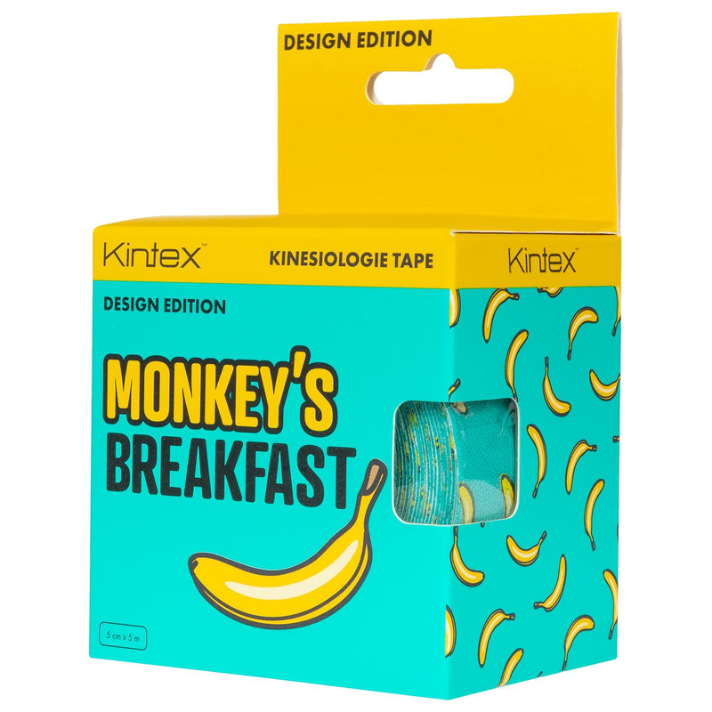 Kintex Kinesiology Tape Design Edition, 5cm x 5m, skin-friendly & waterproof kinesiology tape, physio tape, medical tape, sports tape Monkey's Breakfast - NewNest Australia
