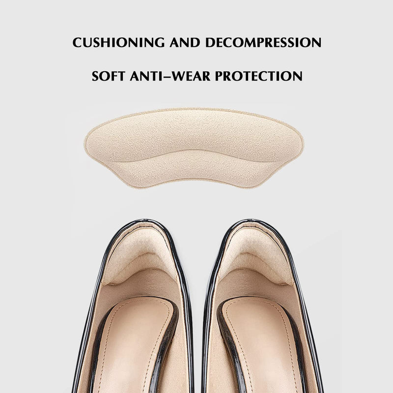 6 Pairs Of Heel Cushion Pads, Heel Cushion Snug Inserts, Shoe Pads, Scratch-Resistant And Comfortable Heel Pads, For Better Shoe, Suitable Strong Self-Adhesive - NewNest Australia