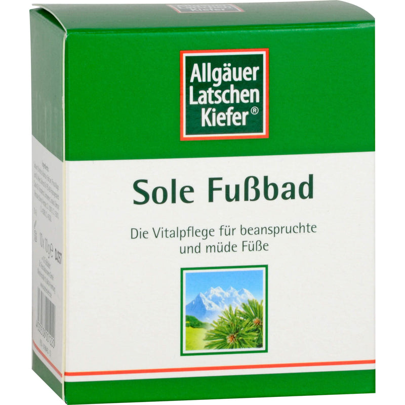 Allgäu mountain pine brine foot bath, 100 g - NewNest Australia