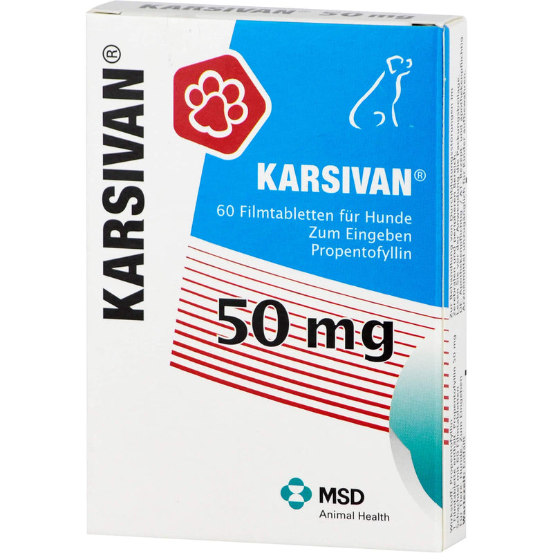 karsivan 50 film-coated tablets for dogs 60 pcs - NewNest Australia