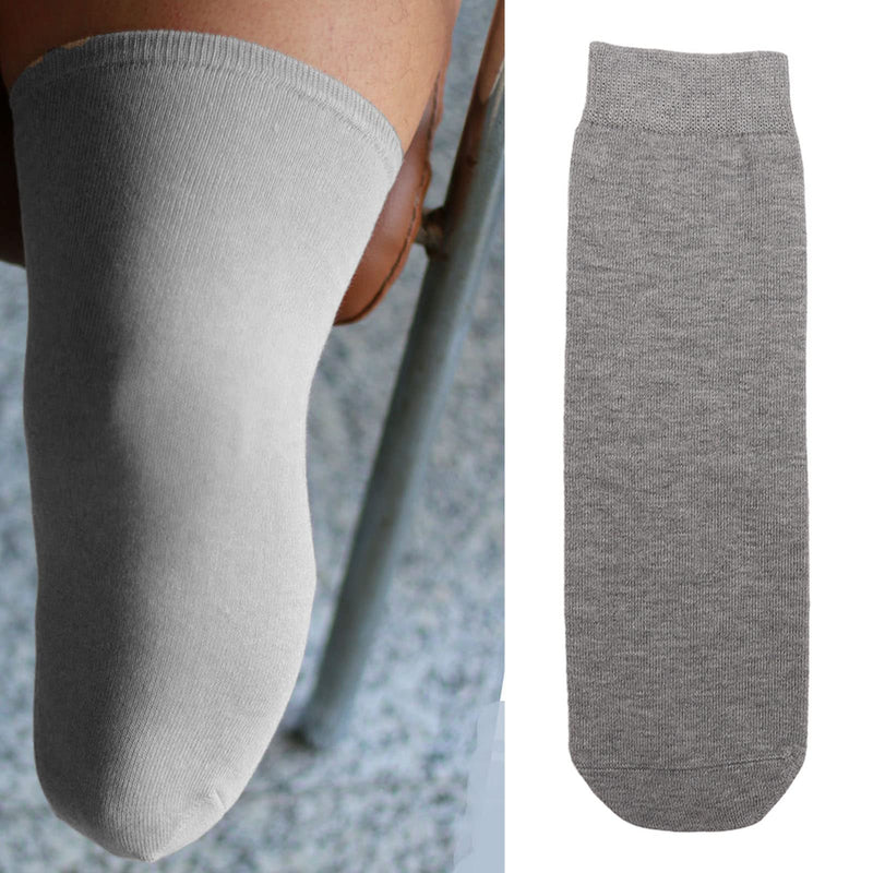 Luqeeg 5pcs Amputee Socks, Soft Breathable Elastic BK Stump Shrinker, Cotton Sweat Absorption Prosthetic Socks for Partial Foot Amputation, Amputee Care, Stump Protection, Limb Compression(L) - NewNest Australia