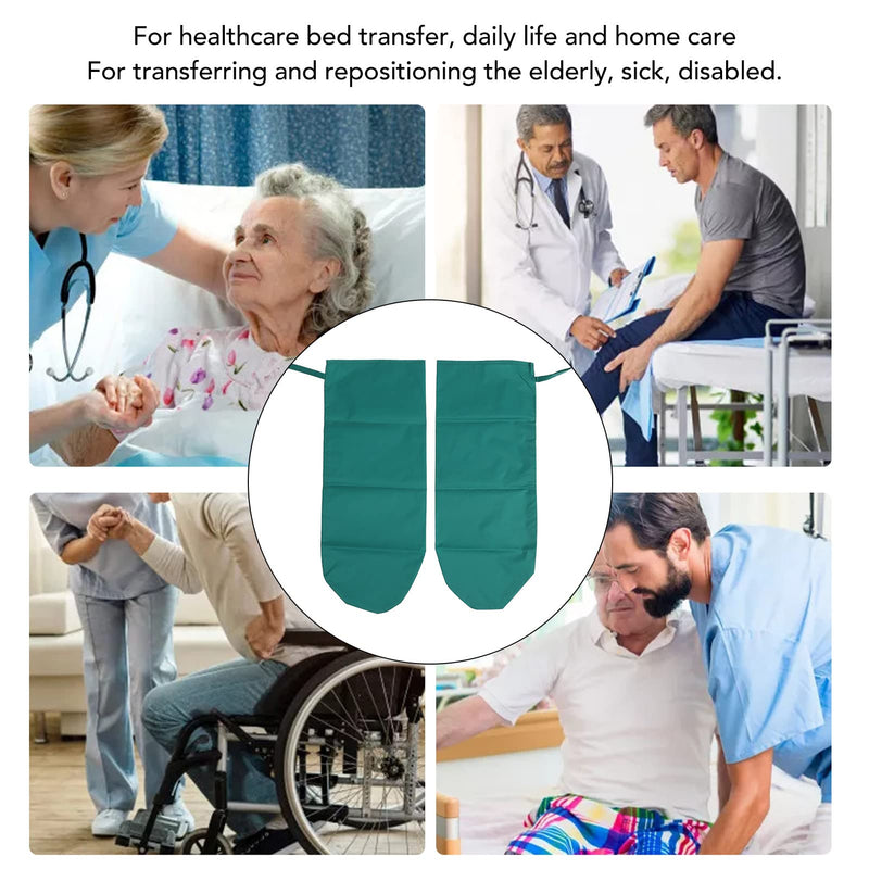 Slide sheet, Patient transfer gloves, Patient Transfer Gloves Slide Sheet Assist Moving Elderly Reusable for Patient Turning Repositioning Repositioning and Adjusting Patients or Elderly in Bed - NewNest Australia