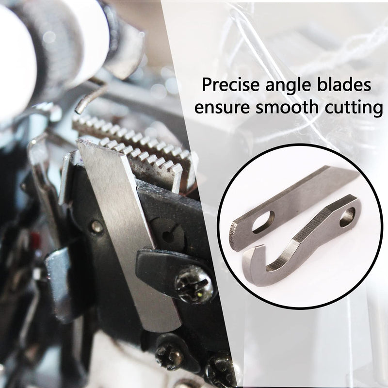 Brother Serger Blade for Brother 1034D Upper and Lower Knife X77683001 XB0563001-2PCS - NewNest Australia