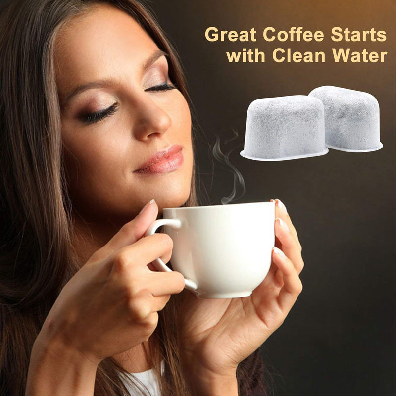 Possiave 12-Pack Cuisinart Compatible Charcoal Water Filter Replacement - for all Cuisinart Coffee Machines 12 Pack 12 Count (Pack of 1) - NewNest Australia