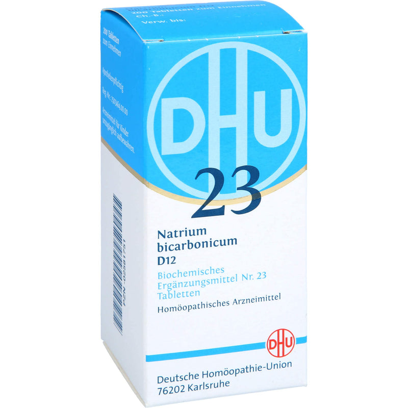 DHU Schüßler salt No. 23 sodium bicarbonicum D12 tablets, 200 tablets - NewNest Australia