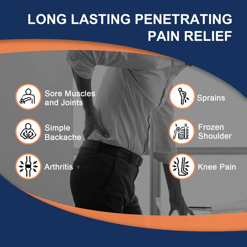 WILD+ Pain Relief Patch, 12PCS Joint Heat Patches Max Strength Promote Blood Circulation, Back Arthritis Pain Relief Plaster Heat Pads Pain Relieving for Neck/ Shoulder/ Knee/ Muscles Pain - NewNest Australia