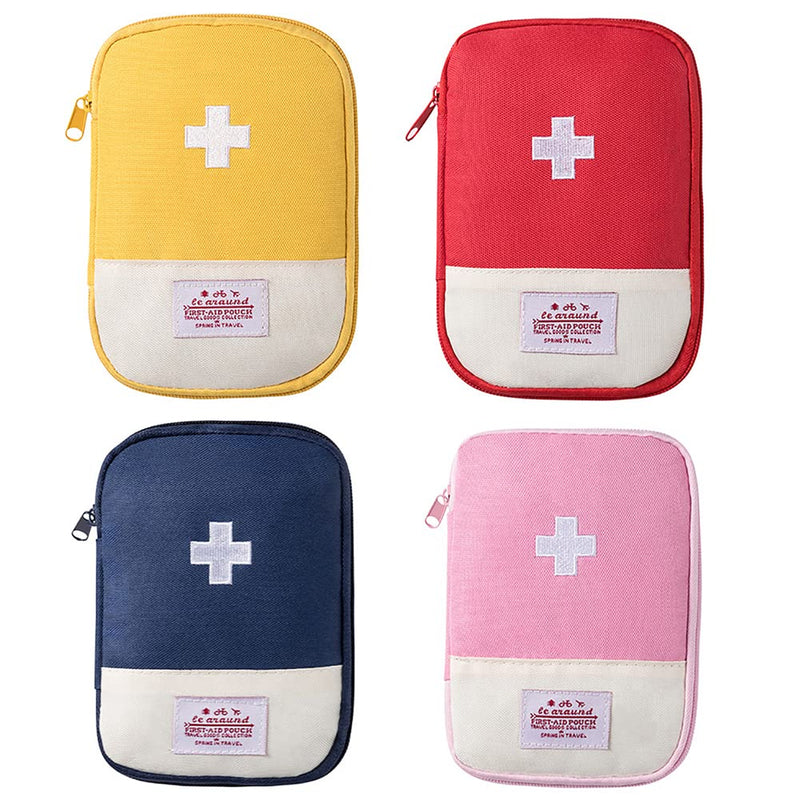 Isaken Mini First Aid Kit, Medicine Bag Small And Lightweight Medical Bag Emergency Kit Medical Storage Bag First Aid Box For Home, Car, Travel, Office, Sports, Hiking, Camping - NewNest Australia