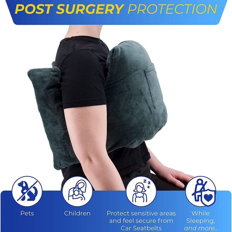 TMISHION Mastectomy Pillow for Breast Cancer, Surgery Lumpectomy Healing Protector Post-Surgery Recovery Care Underarm Armpit Good Protection and Fit After Support Patient, TMISHIONps30c5d29a - NewNest Australia