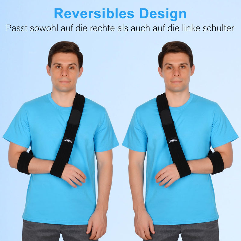 Supregear Arm Sling, Adjustable Shoulder Brace Immobiliser Rotator Cuff Lightweight Arm Swathe Support For Shoulder Injuries, Broken Bones For Left Right Arm Men Women - NewNest Australia